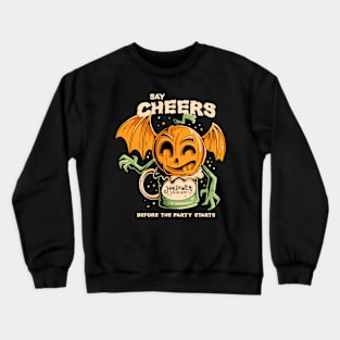 SAY CHEERS HALLOWEEN Crewneck Sweatshirt